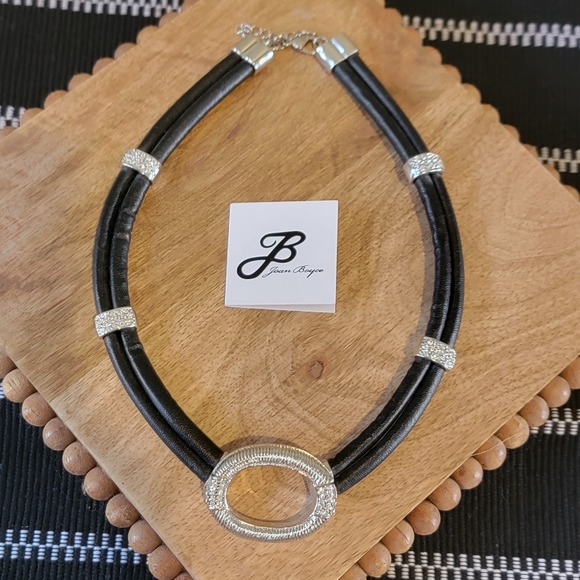 Joan Boyce Jewelry - Joan Boyce Pave Crystal Necklace